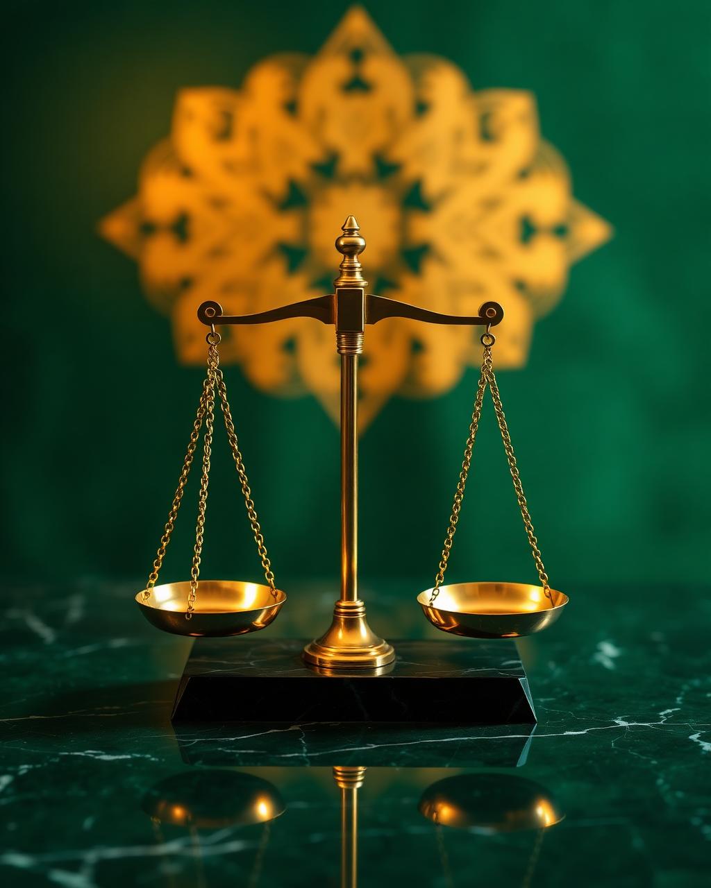 ميزان العدالة — رمز الخبرة القانونية